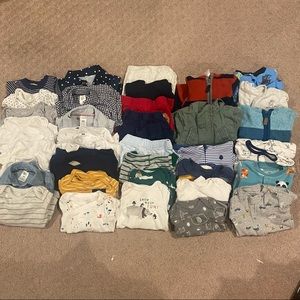 36 PIECES-3 Month Baby Clothes-Gently Used!!